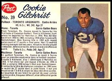 39 Cookie Gilchrist